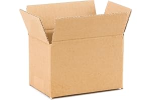 ONLY BOXES Confezione da 25 Scatole di Cartone Rinforzato con Pareti Singole, 15x10x10 cm - Prodotto nell'UE con Cartone Riciclato, Resistente per Spedizioni, Stoccaggio e Traslochi