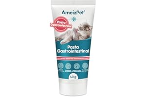 AmeizPet Pasta Gastrointestinal para Gatos, Apoyo Gastrointestinal para la Salud Intestinal y la Flora Intestinal, Suplemento Digestivo para Gatos y Gatitos, 40g (1.4 Oz)