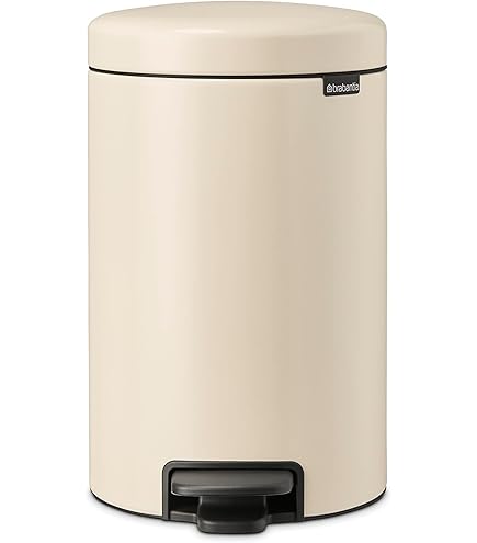 Poubelle à Pédale Brabantia Newicon – Acier Brillant – 30L – 114366 – Neuf