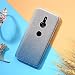 Produktbild Sony Xperia XZ2 Hülle, Schutzhülle Sony Xperia XZ2 Silikon Hülle, EINFFHO 2 in 1 Glitzer Bling TPU Silikon Schutzhülle Case Hülle für Sony Xperia XZ2 Etui Kristall Glänzend Gradient Glitzer Handyhülle Sony Xperia XZ2 Silikon Hülle Stoßdämpfend TPU Silikon Schutz Handy Hülle Case Tasche Silikon Steckdose Schale Elegant Crystal Case Skin Glitzer Schutzhülle Bumper Schutzhülle für Sony Xperia XZ2 (Glitzer blau)