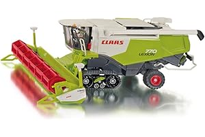 Siku 4258, Claas Lexion Combine Harvester, 1:32, Metal,Plastic, Green, Crawler tracks, Removable mower deck with trailer, Multifunctional