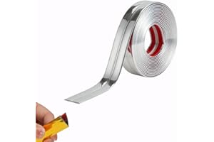 JEWELTH 6M/20FT Inside & Outside Corner Trim, Peel and Stick Wall Molding Trim, Flexible Corner Angle Trim, Self Adhesive Wall Corner Guard Edge Protector for Windows, Tables & Corners (3CM/Bright Silver)