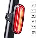 Produktbild Fahrrad Rücklicht, NewZexi USB Wiederaufladbare LED Fahrradlicht Wasserdicht Super Helle Einfache Installation Fahrradlampe Rot Weiß Licht 6 Modi Rücklicht Reiten Sicherheit Warnung Licht