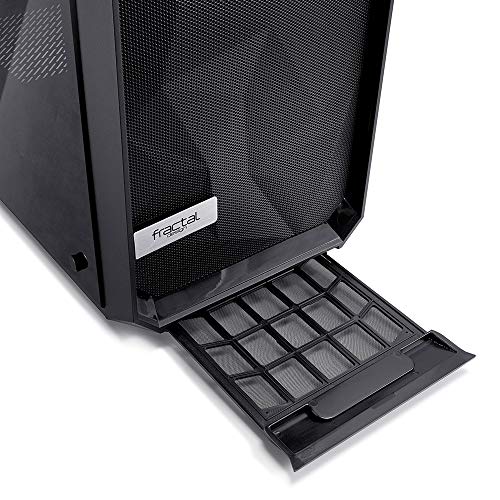 Fractal Design meshify C Templado Cristal ATX mATX ITX Caja de Ordenador       Negro