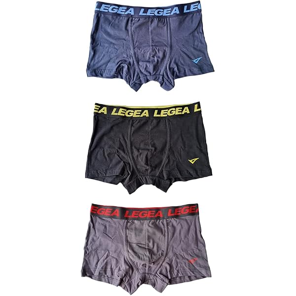 6 Boxer Uomo Legea In Cotone Elasticizzato – Elastico Esterno, Taglia 7-XXL, Modello 2 - 2