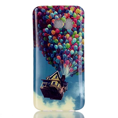 Samidy Galaxy S7 Case, [Freedom Balloon] Premium Shock Absorption Case for Samsung Galaxy S7 with a Screen Protector