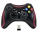 Produktbild QUMOX Wireless Remote Pad Game Controller/Regler für PC Windows 7 XP Joypad Schwarz
