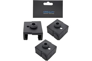 POLISI3D Creality CR6 SE Hotend Heat Block Silikon Cover Socken für Ender 3 V2 Neo, Ender3 Max Neo, CR-6 Max, CR-5 PRO CR10 Smart 3D Drucker Teile & Zubehör (Silikonsocken)