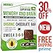 Produktbild Brain Support – Memory Supplement – Natural Brain Support – Brain Support Supplement – Brain Memory – Memory Supplements for Women and Men – Brain Function Support – Memory Dietary Supplement