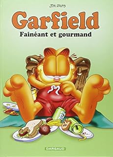 jaquette livre Garfield, tome 12 : Fainéant et gourmand