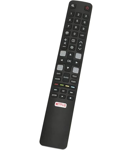 Telecomando Sostitutivo ALLIMITY RC802N / IRC802N Per TV TCL Thomson Android - Compatibile Con 49S6000FS, 55C70, 55DP672, 65DP600 E Altri Modelli - 2