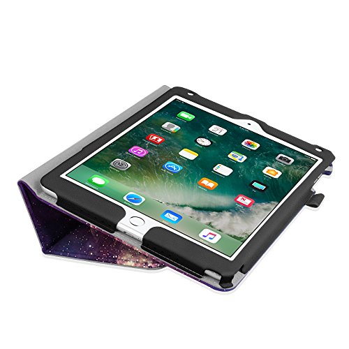 Fintie iPad 9.7 Zoll 2017 / iPad Air 2 / iPad Air Hülle – [Eckenschutz] Slim Fit Folio Kunstleder Schutzhülle Case Cover mit Auto Schlaf / Wach Funktion für Apple iPad 2017 Neue Modell 9.7″ Retina Display Tablet, iPad Air 1/2, Die Galaxie - 7