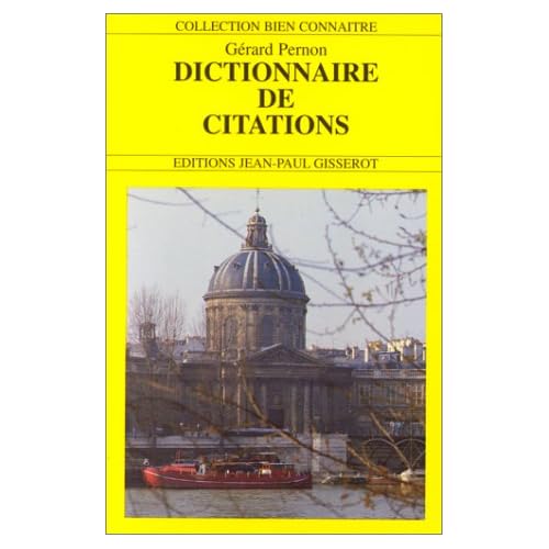 Dictionnaire de citations