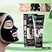 Produktbild PowerLead Blackhead Remover Maske, Bambus Holzkohle Deep Cleansing Akne Black Mud Gesichtsmaske, Blackhead Peel-off Maske