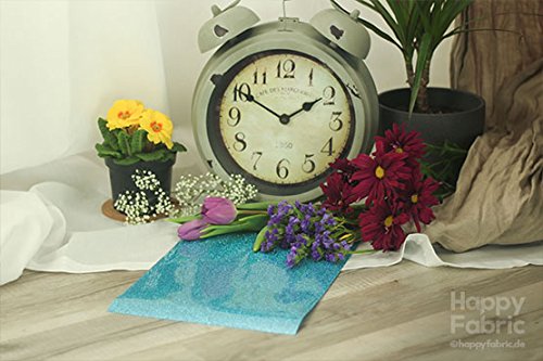 BlauGlitterSet Folienset Glitzerfolie - 3