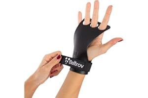 Beltrov - Maniques pour l’Entraînement en Parcours, Le Gym, Gymnastique, Halterophilie, Fitness, Barre de Traction - pour Hommes et Femmes - Poignées pour l’Haltérophilie