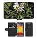 Produktbild Grand Phone Cases PU LEDER LEATHER FLIP CASE COVER HÜLLE ETUI TASCHE SCHALE // M00141763 Biene Nektar Blütenpollen Macro // Samsung Galaxy Note 3 III N9000 N9002 N9005
