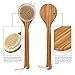 Pixnor Full Body Natural Bristle Dry Skin Exfoliation Brush Detox Fight Cellulite Tool