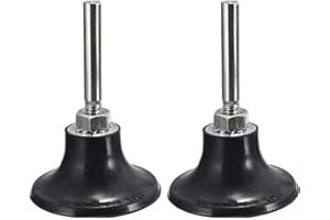 Crossarctic Roloc-Schleifscheiben-Halter, 5,1 cm, Schnellwechsel-Adapter mit 1/4-Zoll-Schaft (6,35 mm)