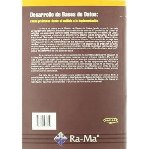 Desarrollo de Bases de Datos: casos prácticos desde el análisis a la implementación