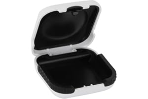 COSIKI Compras Locas Estuche para audífonos, estuche para audífonos, liviano, duradero, portátil, firme 2.6 x 2.6 x 1 in para viajes a casa