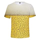 🍻 Sommer 3D Druck Clown Druck T-Shirt Mode Mens Skull Fun-Bekleidung T-Shirts Herren T-Shirt Kurzarm Schwarz Loose Fit Persönlichkeit Bluse Streetwear Sweatshirts SommerblusenTrainingsanzüge Fitness Kurzarm Muskelshirt Rundhals Kurzarm T-Shirt Bluse Tops Elastisches Übergröße Tops Tees Kurzarm Polyester Unisex Sport T-Shirt Lässige Strickjacke Coole Button Down Freizeit Hemd Tanktop