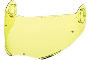 Schuberth S2 / C3 / Pro Motorcycle Helmet Replacement Visor H/D YELLOW 50/59