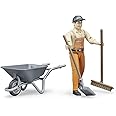 Bruder Municipal Worker Figure and Accessories Set