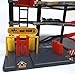 Brigamo 5551 – Parkhaus Spielmodell Parkgarage mit Waschanlage, funktionierender Aufzug und Werkstatt Hebebühne - 5