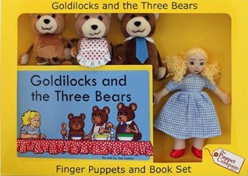 Goldilocks &amp; the Three Bears Book &amp; Puppet Gift Set