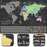 IDEALE GESCHENKIDEE - Dieser hervorstechende Dekoartikel ist nicht nur perfekt für deine eigenen 4 Wände, sondern zählt auch zu den TOP10 der Reisegeschenke für Vielreisende, Inselhopper, Kreuzfahrtliebende und natürlich auch Camper.