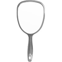 Hand- & Standspiegel Mit 10-facher Vergrößerung – Zweiseitig, Rund, 26 Cm, Mit Abnehmbarem Ständer Von Fantasia