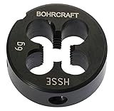 Bohrcraft 42101101200, Gewindeschneideisen M12 HSS-Co , für...