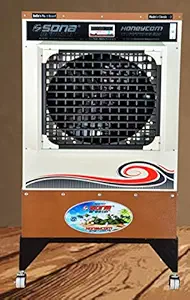 Sona Breezer,Desert Remot Control Air Cooler with Thicker Honeycomb Cooling Pads-(90 Ltr)