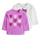 ESPRIT Baby-Girls 095EEAN003 DP Set of 2 T-Shirt