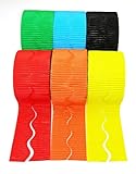 Value Corrugated Border Rolls Assortment - 6 pack