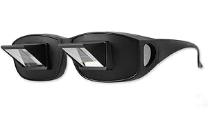 ds. distinctive style Lazy Reader Glasses Prism Glasses Lying Down Bed Horizontal Watching TV Reading Spectacles horizontal Lazy Glasses