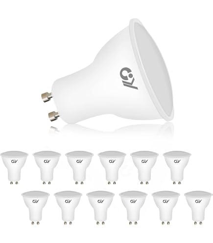 Integral LED GU10 Spots - 5er Pack, 4000K Kaltweiß, 400 Lumen, Nicht Dimmbar, Ideal Für Decken- & Akzentbeleuchtung