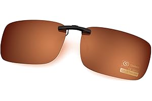 Goiteia Clip polarisé sur les lunettes de soleil sur ordonnance Lunettes hommes femmes