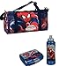Produktbild Spiderman Sporttasche Tasche 50x23x22 Reisetasche Brotdose Trinkflasche (10)