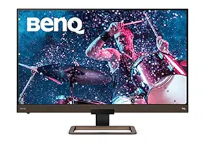 BenQ EW3280U 32-Inch 4K UHD HDRi Entertainment and Gaming Monitor, IPS, USB-C, HDMI, DP, 3840x2160, DCI-P3, Display HDR 400, Speakers, Remote Control, Anti-Glare, Flicker-Free, Bezel-Less, FreeSync