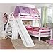 Produktbild Pharao24 Hochbett Monic mit Rutsche