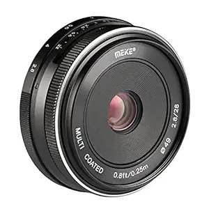 Meike 28mm f/2.8 Manual Focus Fixed Lens for Sony E Mount Digital Cameras ( NEX3
