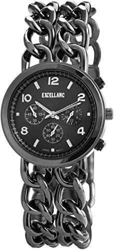 Excellanc Damen-Armbanduhr Analog Quarz verschiedene Materialien 150871000021