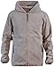 Produktbild PEARL outdoor Fleecejacke für Winter: Fleece-Jacke mit Kapuze für Herren, Größe M, grau (Jacke aus Fleece für Mann)