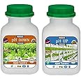 Rimi Garden® pH Up and pH Down Liquid Essential Powerful Fertilizer for hydroponic Farming (100ml + 100ml)