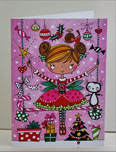 Télécharger Rachel Ellen Calendrier de l'Avent en carton Motif ballerine PDF