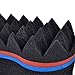 Denshine Personal Professional Double Barber Hair Magic Twist Sponge Brush Dreads Locking Coil Afro Curl Wave for Home Use