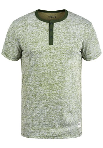 !Solid Telia Herren T-Shirt Kurzarm Shirt mit Grandad-Ausschnitt, Größe:L, Farbe:Deep Lich (3077) !Solid Telia Herren T-Shirt Kurzarm Shirt mit Grandad-Ausschnitt, Größe:L, Farbe:Deep Lich (3077)