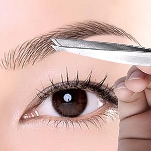Tweezers Set 4-Piece Professional Stainless Steel Tweezers with Travel Case by Aumelo - Best Precision Eyebrow and… - Image 5